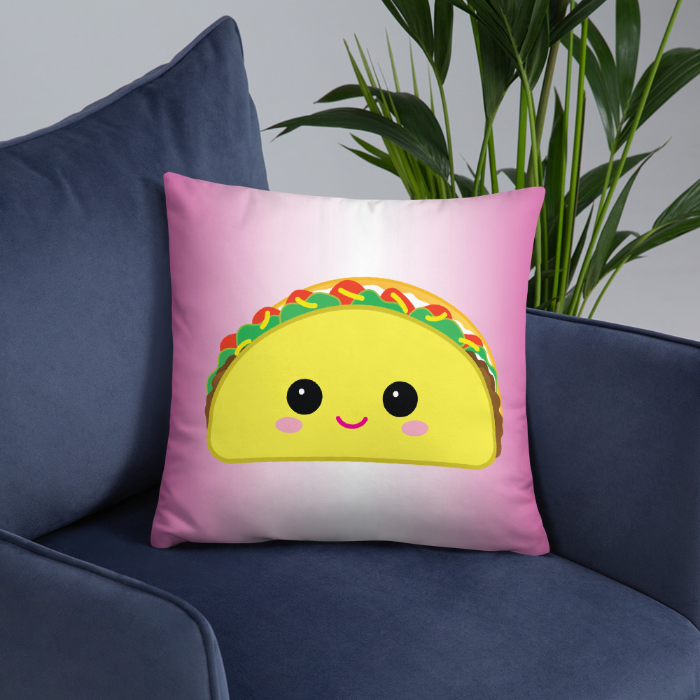 Taco shaped clearance pillow