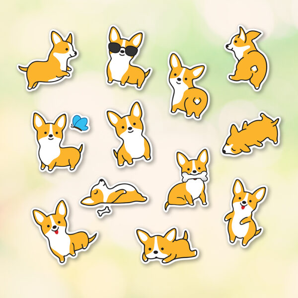 dog sticker pack