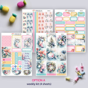 Christmas Planner sticker kit