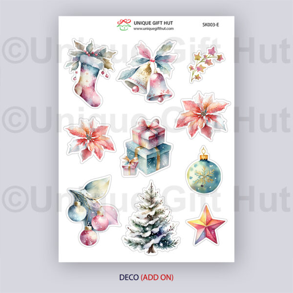 Christmas Planner sticker kit